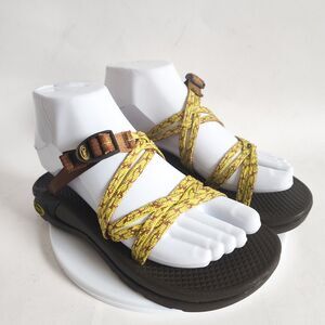 Chaco Zong X Ecotread Trail Sandals Womens 5 Strappy Slip On Adjustable Backless